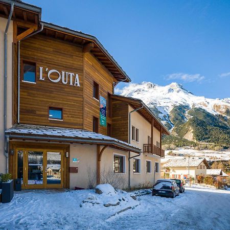 L'Outa Hotel Restaurant Termignon Exteriör bild