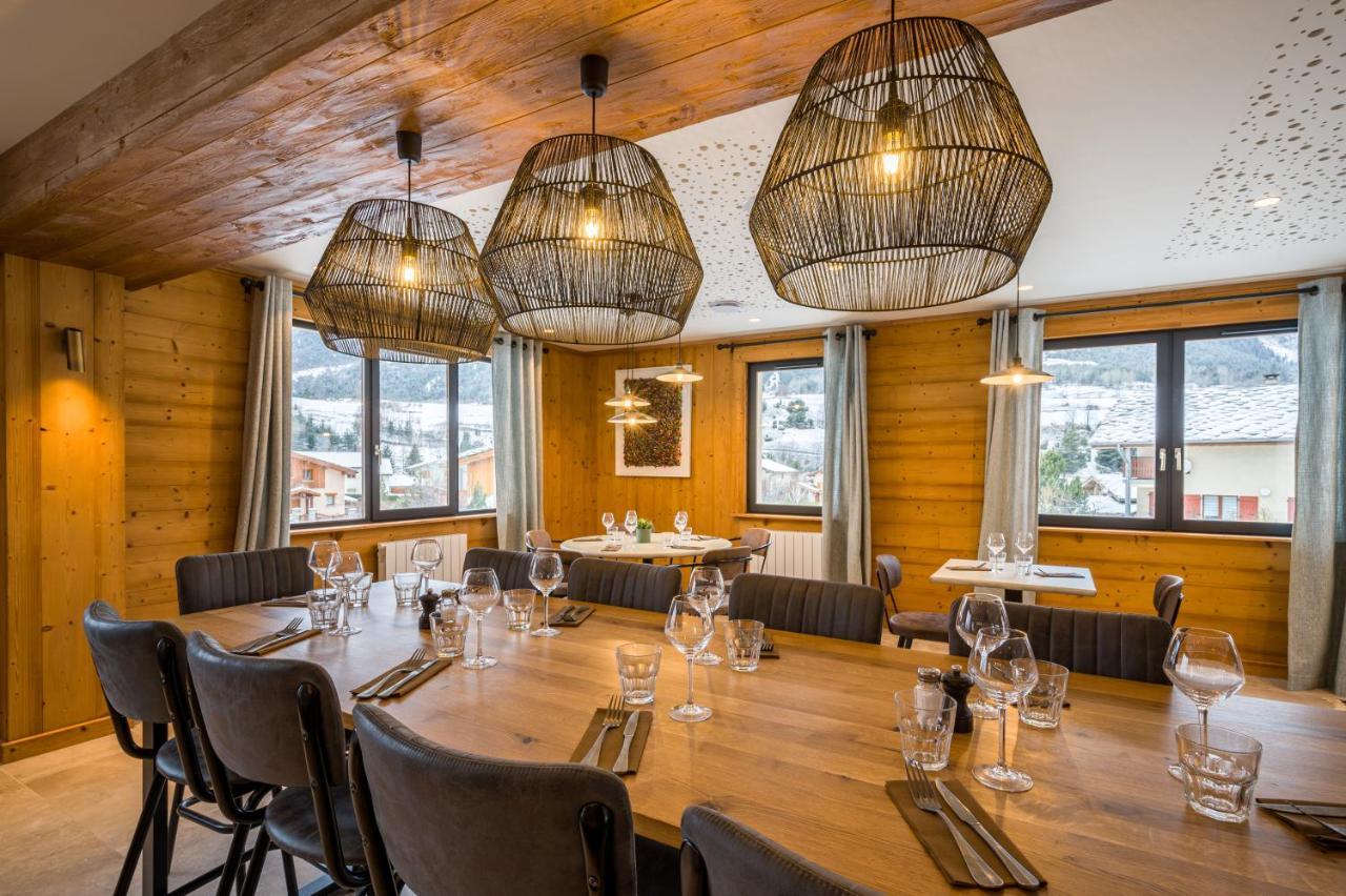 L'Outa Hotel Restaurant Termignon Exteriör bild